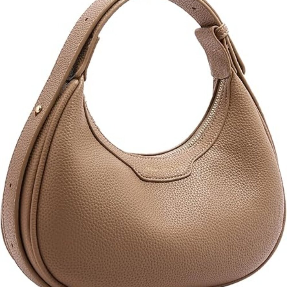 Shoulder Bag for Women Leather Crossbody Hobo Purse Adjustable Strap Clutch Hand